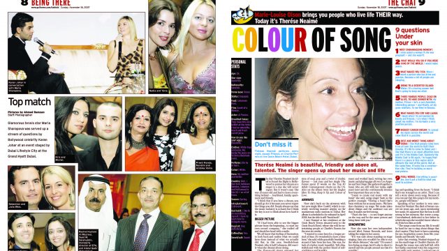 therese-neaime-actress-press-Interview-Gulf-News