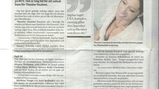 therese-neaime-actress-press-Norrköpings-Tidningar